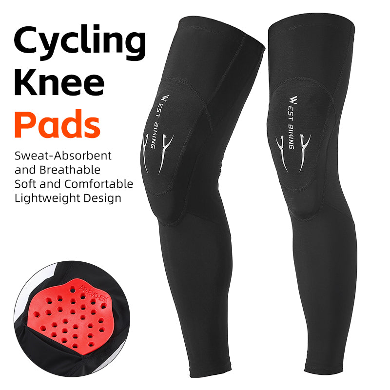 WEST BIKING YP0213079 Elastic Cycling Leg Cover Anti-slip Protective Sleeve WEST BIKING YP0213079 Elastic Cycling Leg Cover Anti-slip Protective Sleeve